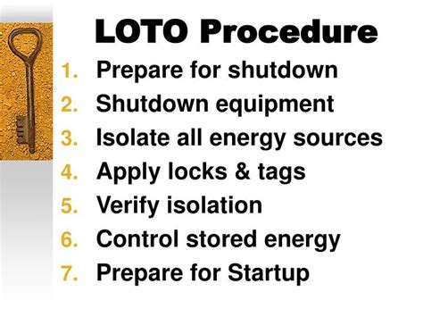 loto safety ppt